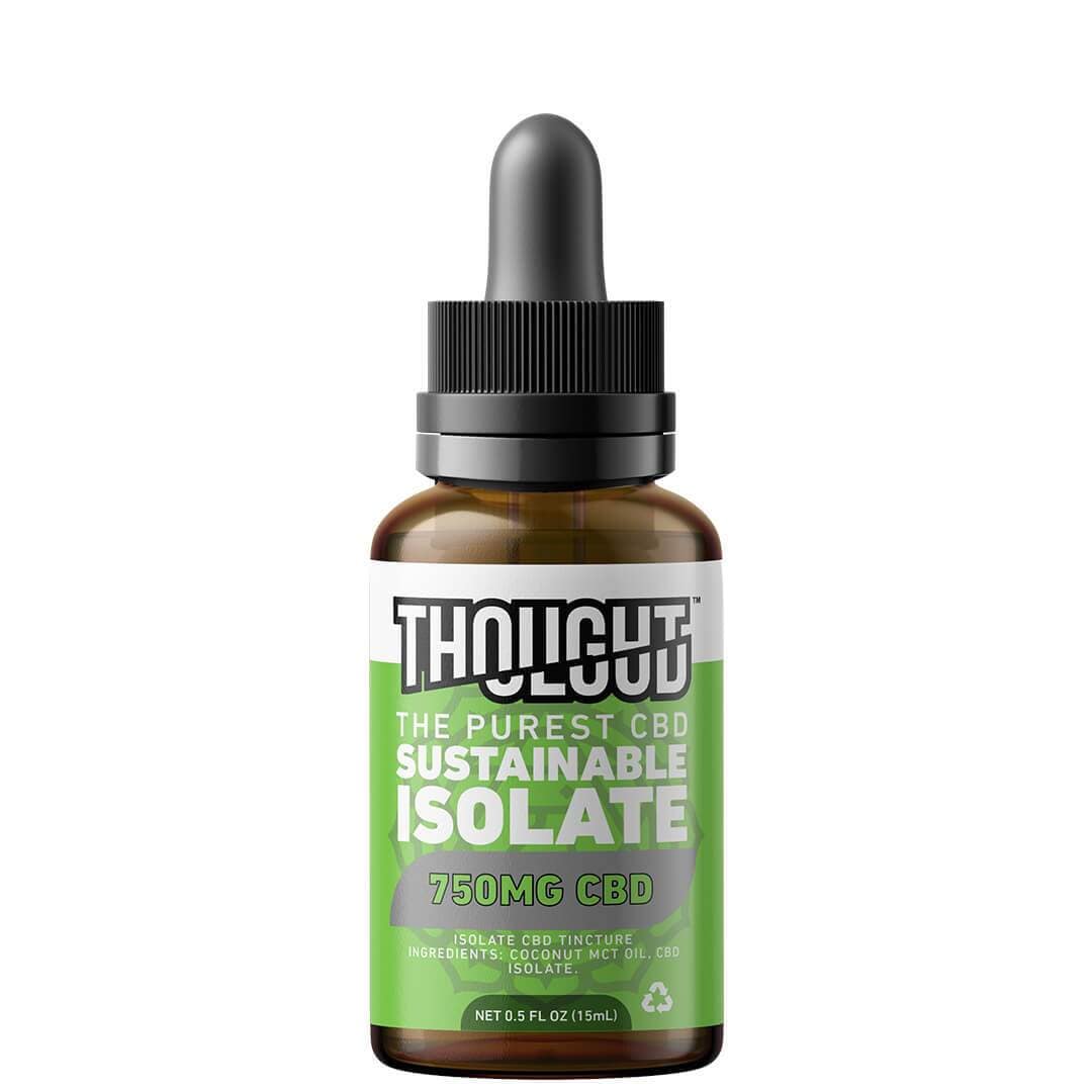 ThoughtCloud Isolate CBD in Coconut MCT Oil 750mg, 1500mg, 3000mg