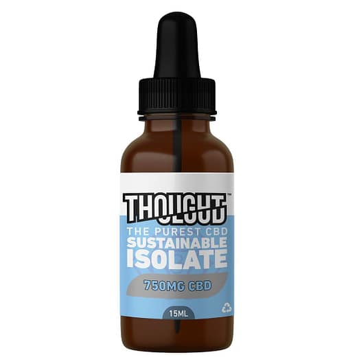 ThoughtCloud - Pure CBD Oral Tincture - 750mg, 1500mg, 3000mg