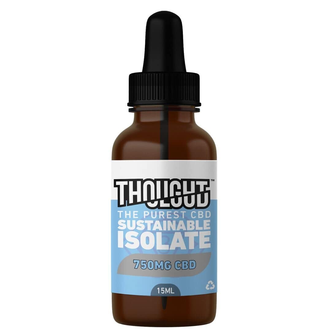 ThoughtCloud – Pure CBD Oral Tincture – 750mg, 1500mg, 3000mg
